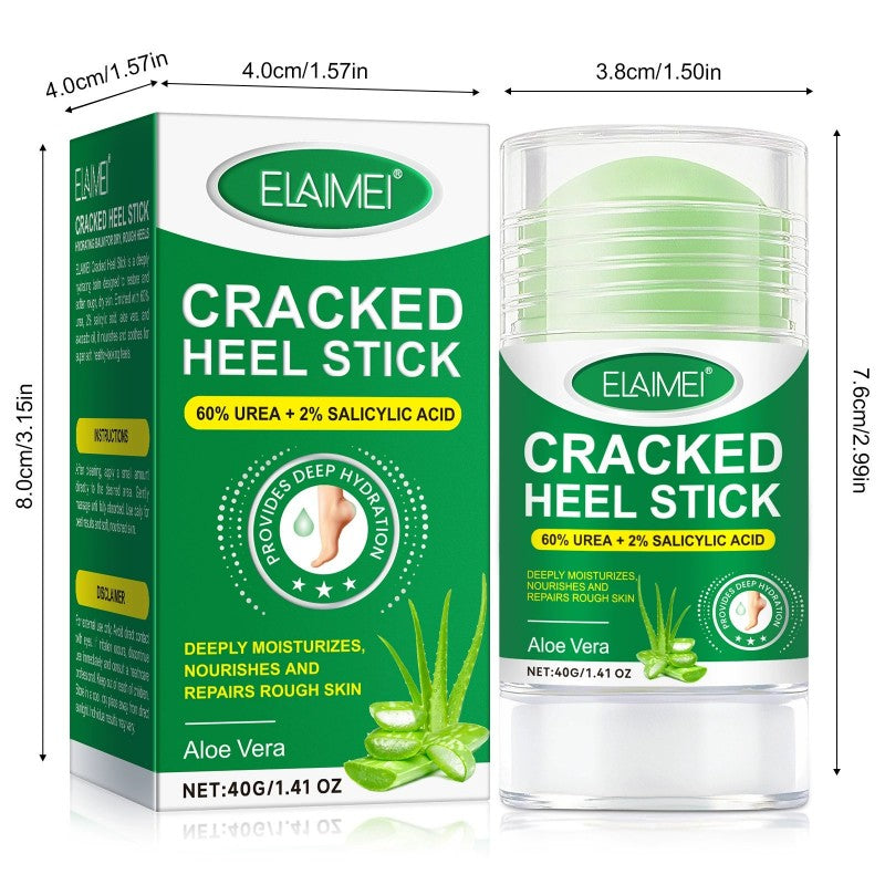 Aloe Vera Urea 60% Foot Balm Stick – Deep Repair for Cracked Heels