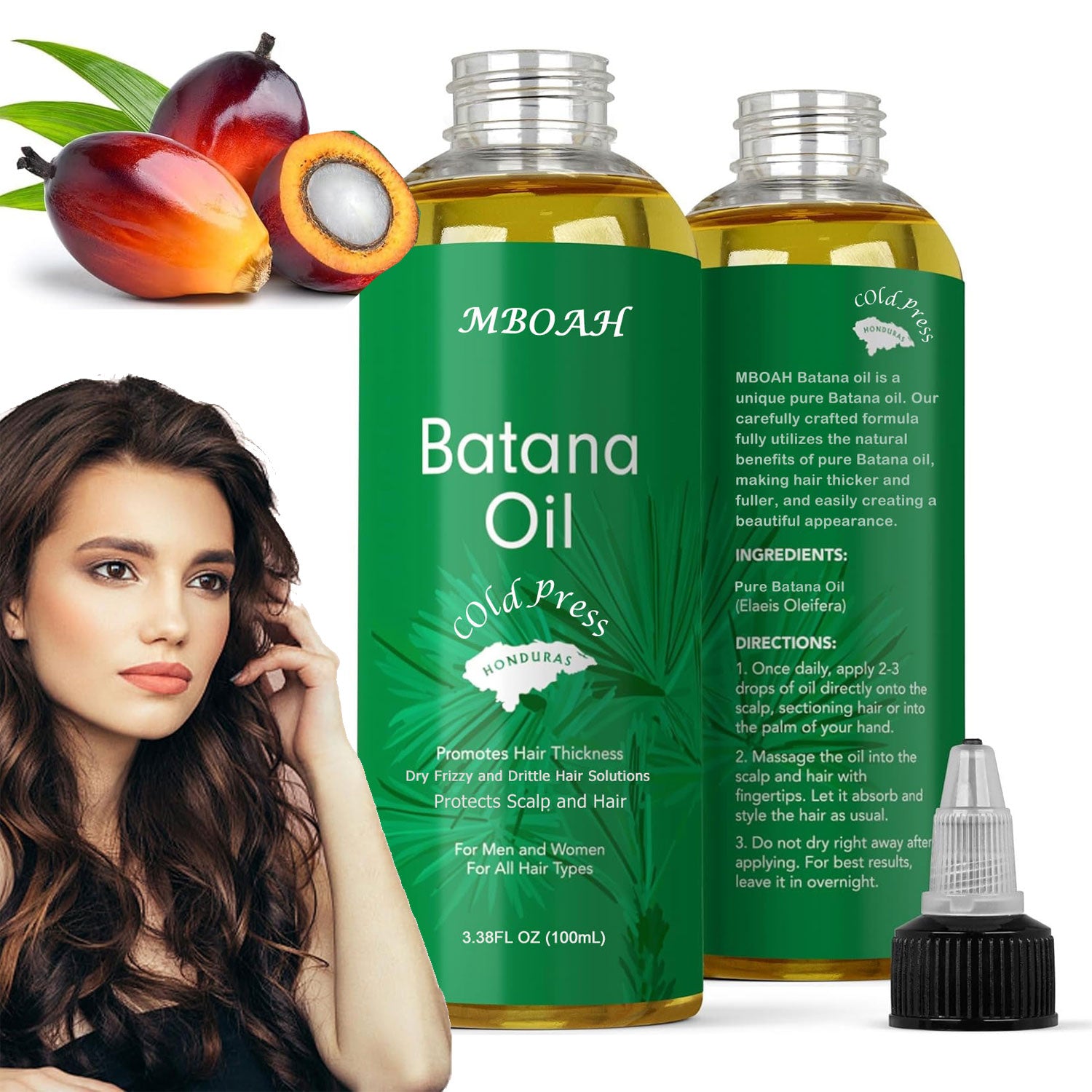 Batana Oil for Hair Growth and Repair – 100% Natural & Unrefined 110ml