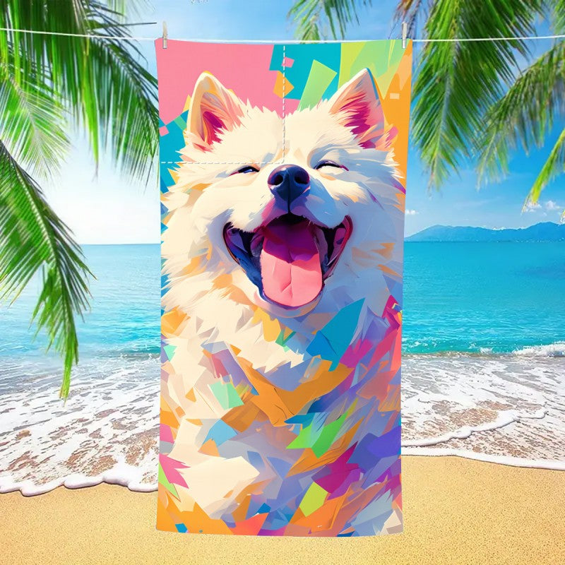 2 in 1  Lightweight Beach Towel Bag for Swimming Pool Camping Beach Travel Vacation