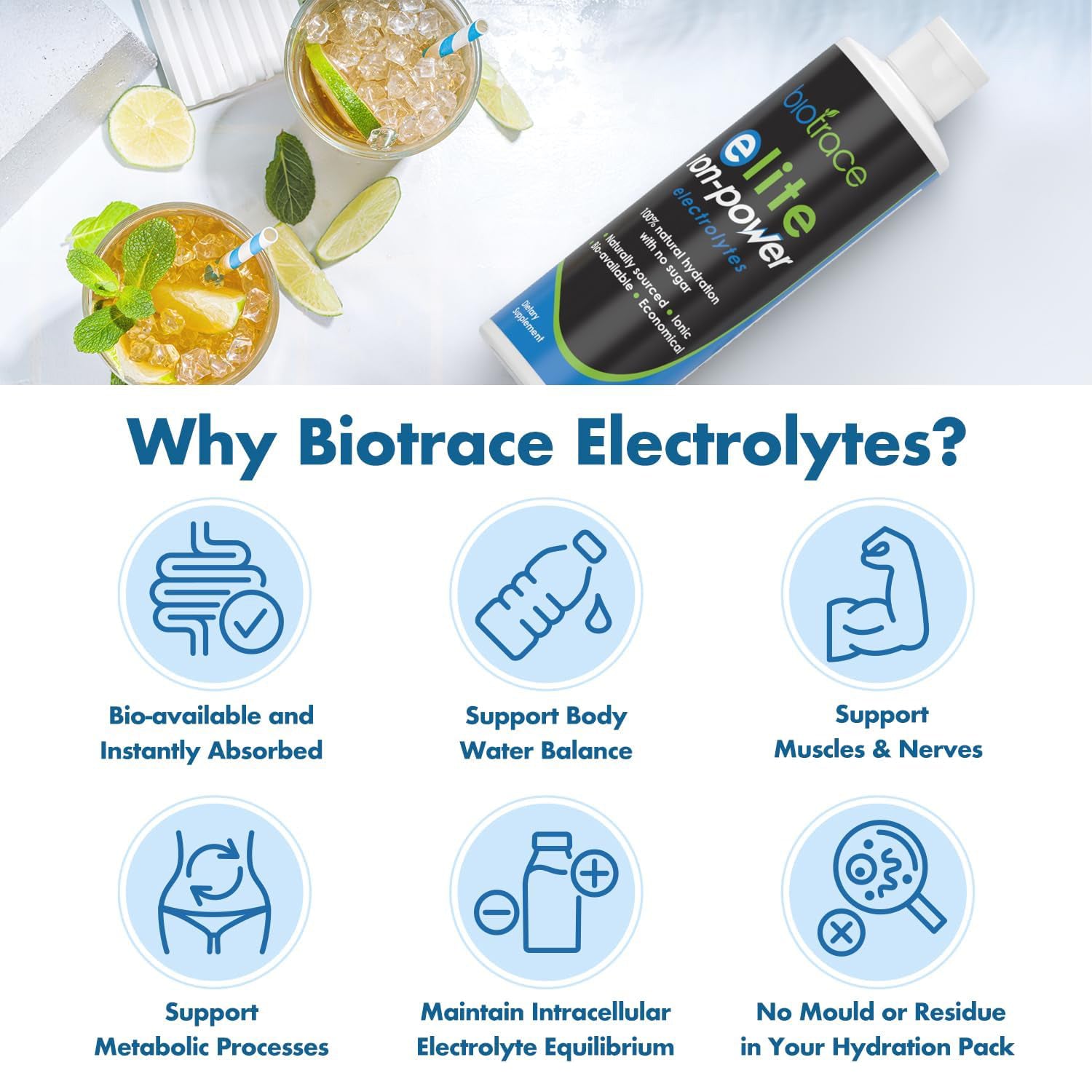 BioTrace Elite Electrolyte Ion-Power Liquid