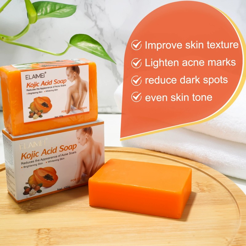 Papaya Soap – Natural Skin Brightening&Exfoliation