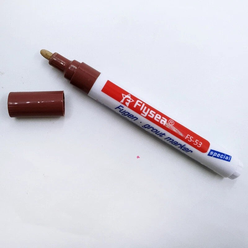 Tile Repair Pen Wall Gap Refill Agent Grout Refresher Marker Bathroom