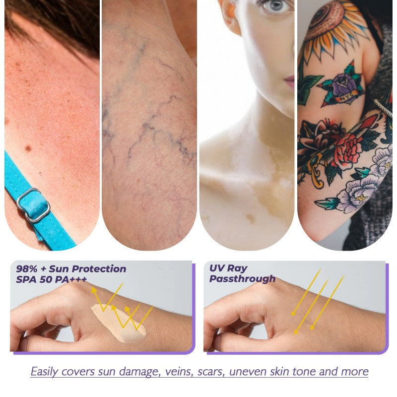 All Over Complexion Perfector Tattoo Cover Up Makeup Body Concealer