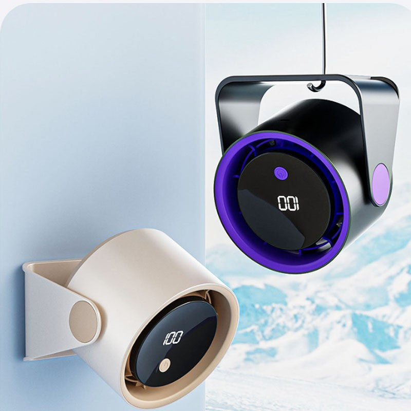 Strong Wind Ultra Quiet Portable Rechargeable Desk USB Fan