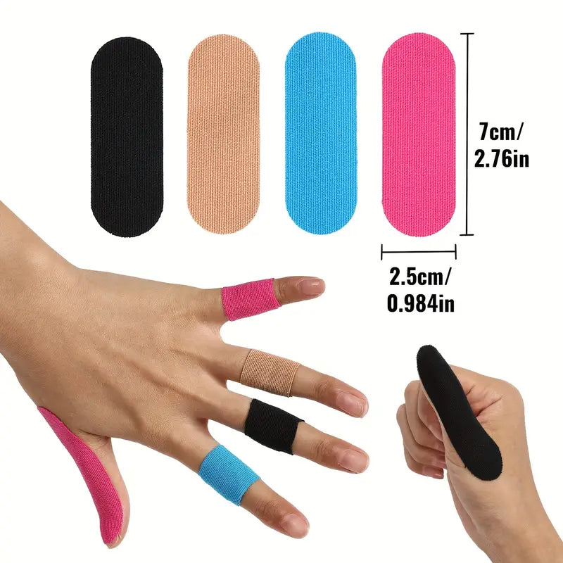 10Pcs Elastic Breathable Thumb Support Brace Wrap Hand Guard Patches