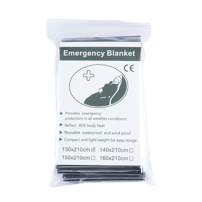 Survival Warm Thermal Blankets Reflective Aluminum Foil Emergency Outdoor Protection