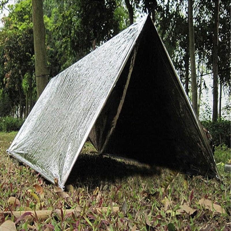 Survival Warm Thermal Blankets Reflective Aluminum Foil Emergency Outdoor Protection