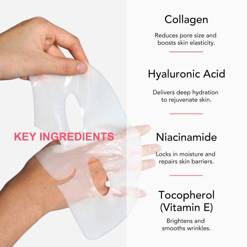 Collagen Face Hydrogel Anti Wrinkle Facial Moisturizing Mask