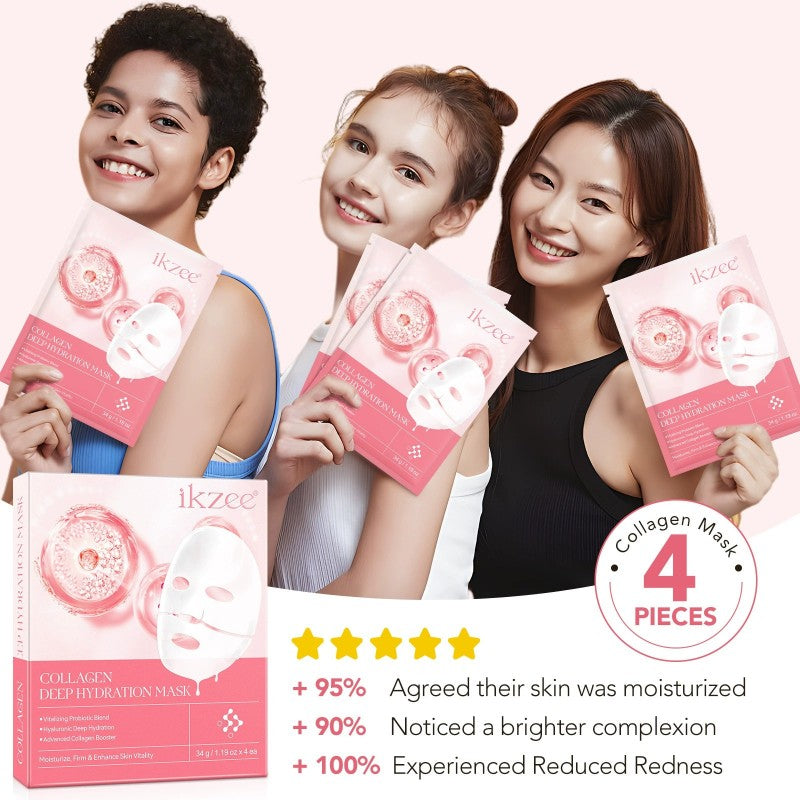 Collagen Face Hydrogel Anti Wrinkle Facial Moisturizing Mask