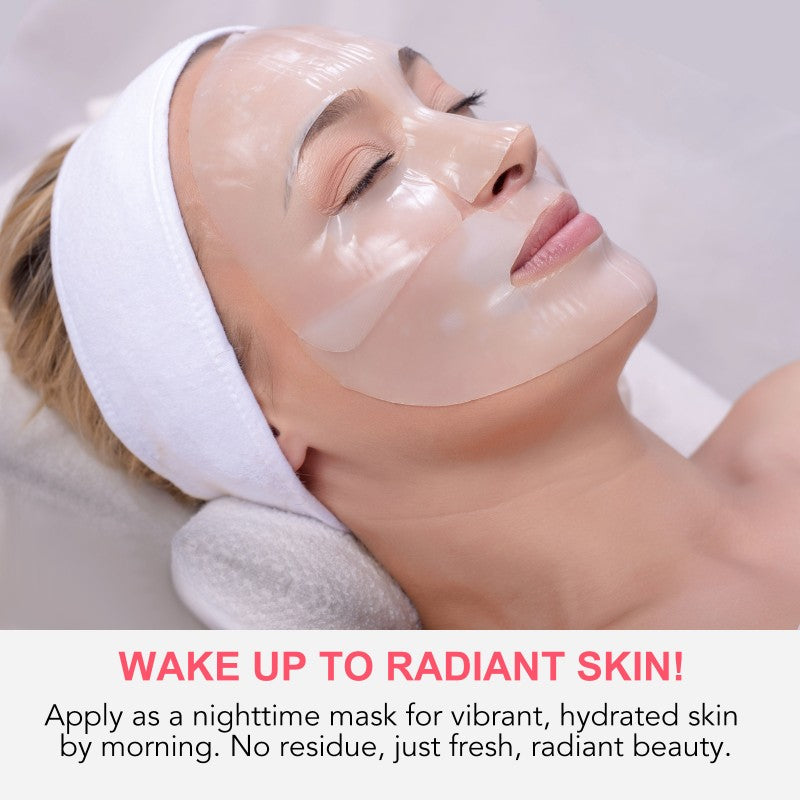 Collagen Face Hydrogel Anti Wrinkle Facial Moisturizing Mask