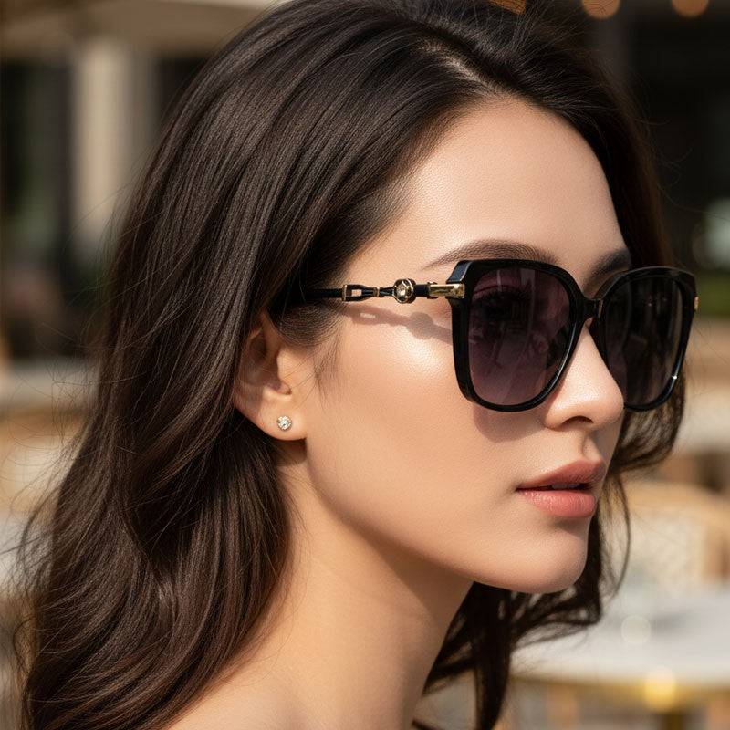Women's Fashion Sunglasses with UVProtection & Stylish Oversized Frame ﻿ ﻿