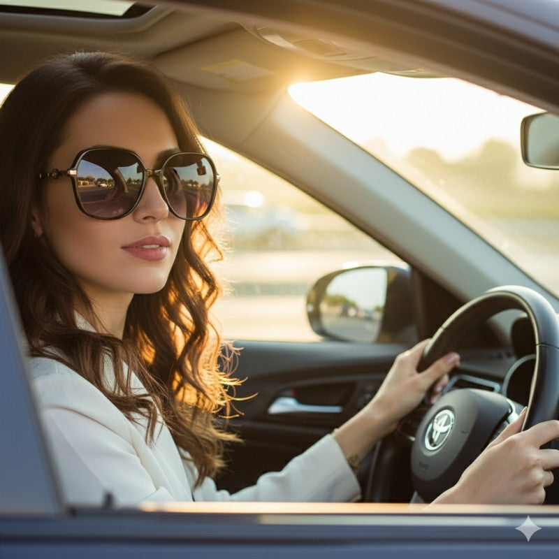 Women's Fashion Sunglasses with UVProtection & Stylish Oversized Frame ﻿ ﻿