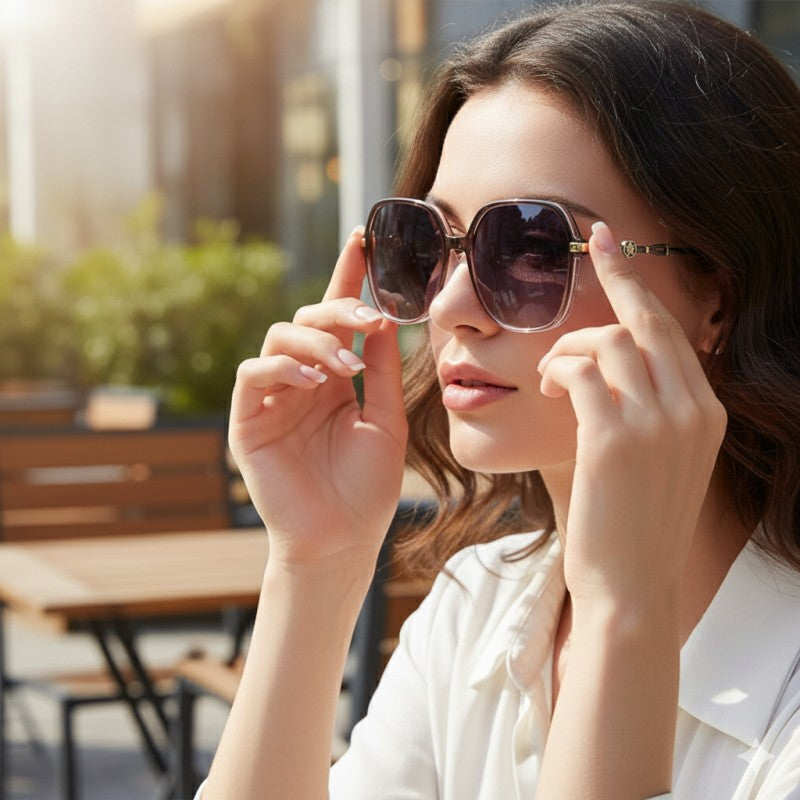 Women's Fashion Sunglasses with UVProtection & Stylish Oversized Frame ﻿ ﻿