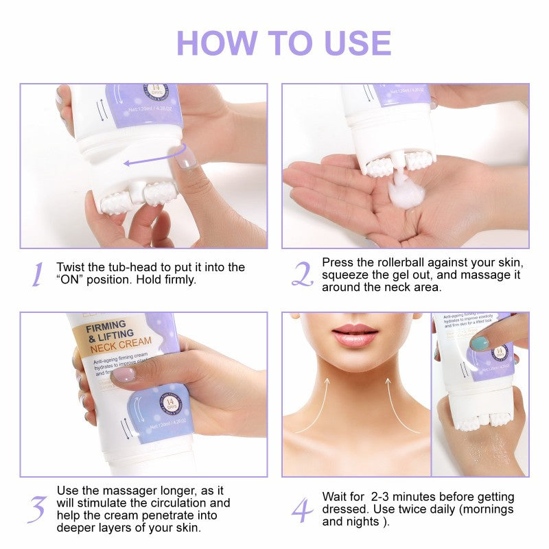 Neck Firming & Lifting Cream – Tighten, Smooth & Rejuvenate Neck and Decollete