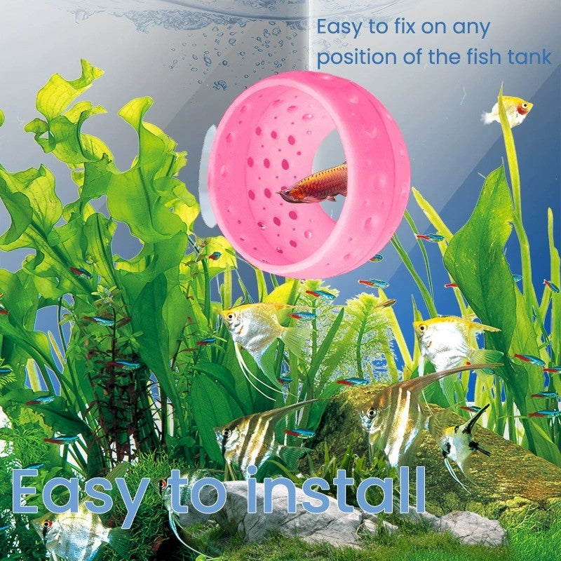 2pcs Fish to Swim-Through Fish Lounge Cave for Aquarium Decorations