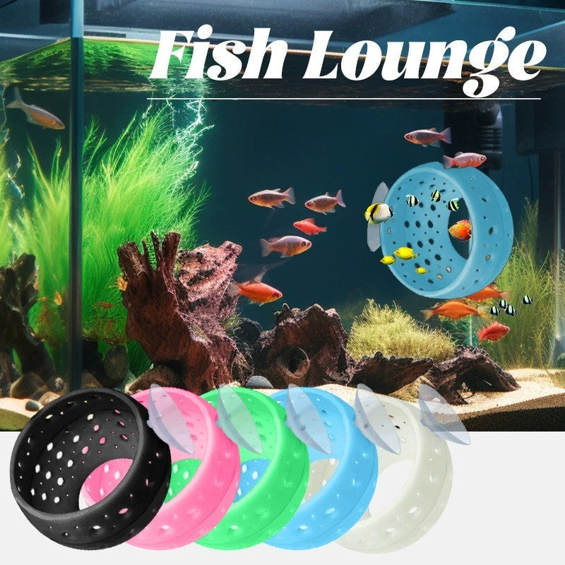 2pcs Fish to Swim-Through Fish Lounge Cave for Aquarium Decorations