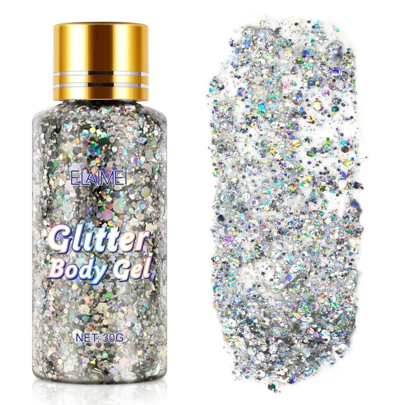 Face Party Glitter Eye Glitter Hair Body Decor Sequins Eyeshadow Glitter Gel