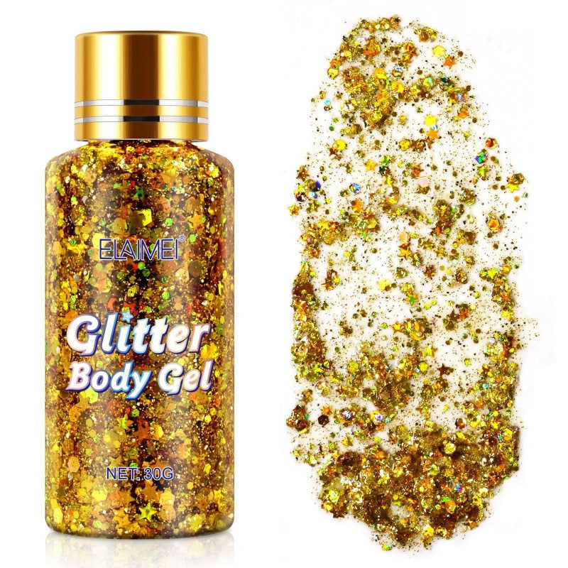Face Party Glitter Eye Glitter Hair Body Decor Sequins Eyeshadow Glitter Gel