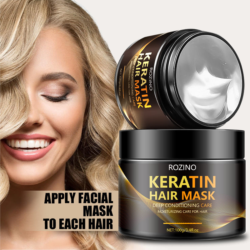 Keratin Hair Treatment Mask Natural Deep Conditioner Hydrating Hair Masque