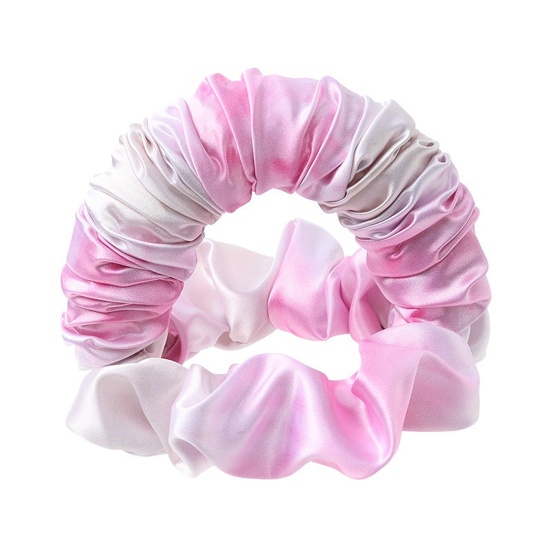 2Pcs Heatless Curling Scrunchie Curler Rod No Heat Long Hair Curls Headband ﻿