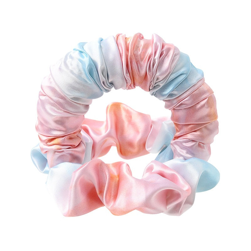 2Pcs Heatless Curling Scrunchie Curler Rod No Heat Long Hair Curls Headband ﻿