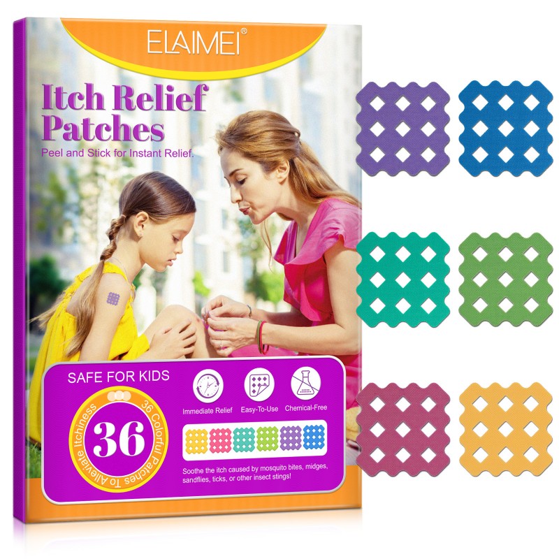 36 Pcs Itch Relief Patches, Anti Bug Bite Patches