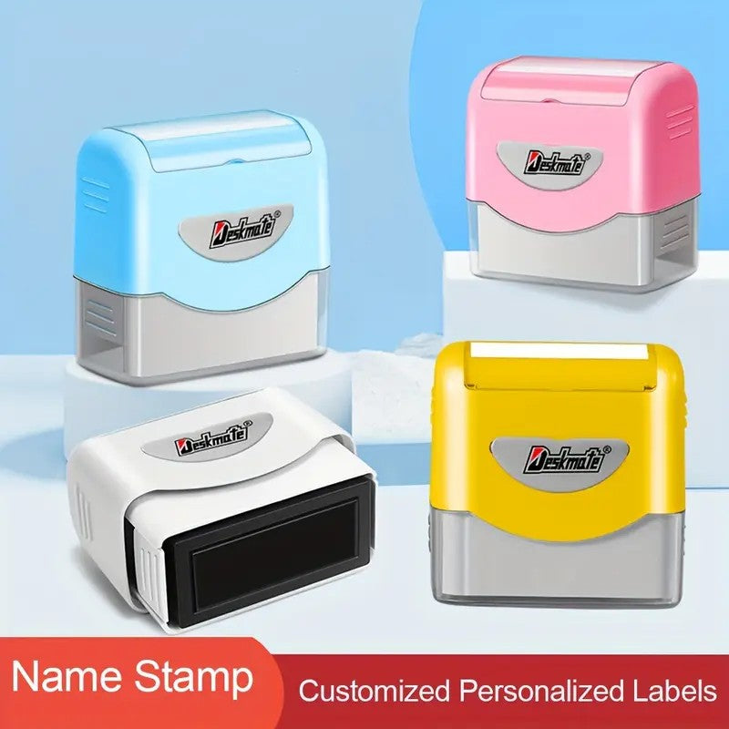 Large Personalized Name Stamp for Clothing – Washable & Permanent
