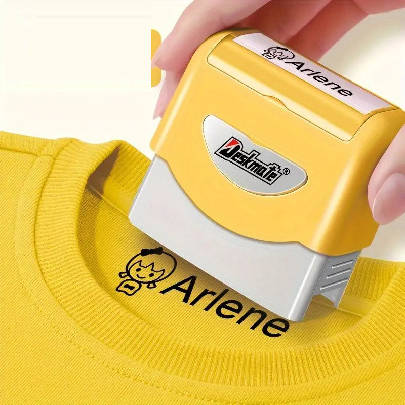 Large Personalized Name Stamp for Clothing – Washable & Permanent