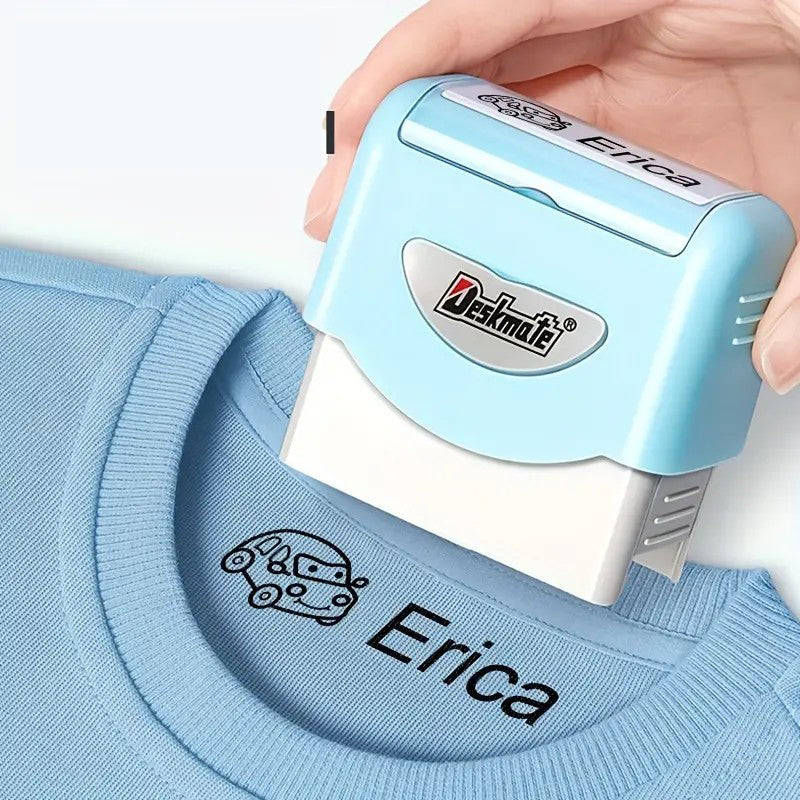 Large Personalized Name Stamp for Clothing – Washable & Permanent