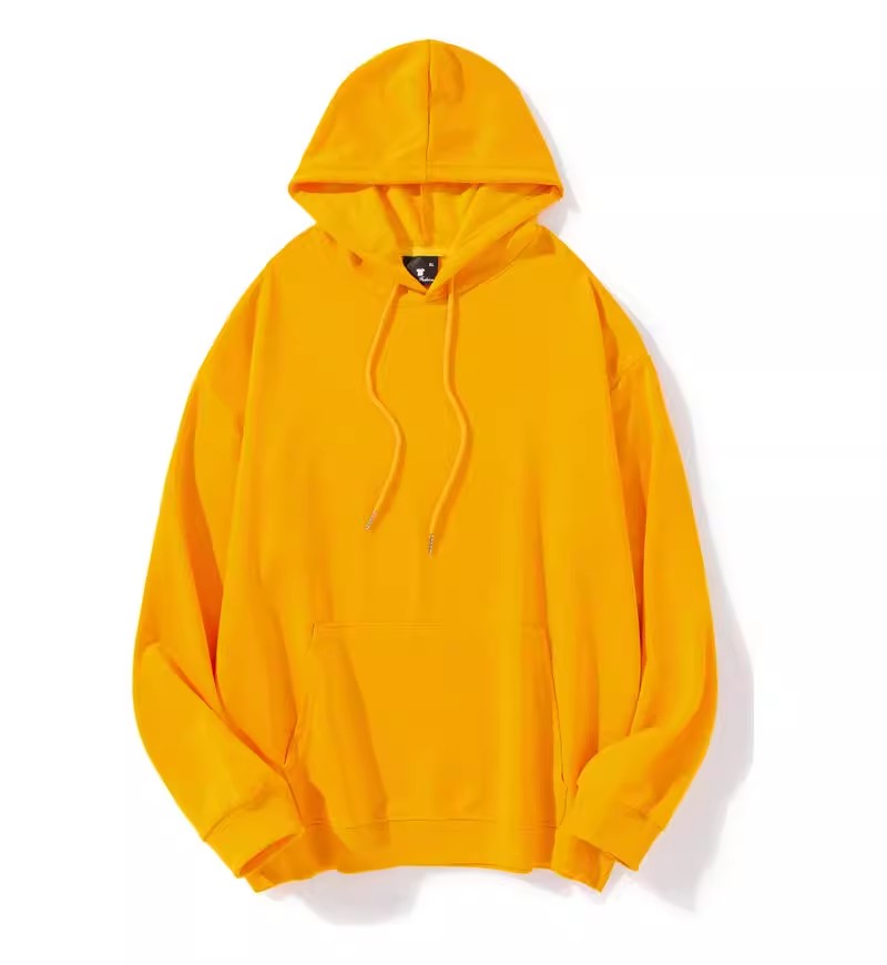 Unisex Lightweight Sports Hoodie Basic Plain Hooded Sweatshirt Jumper