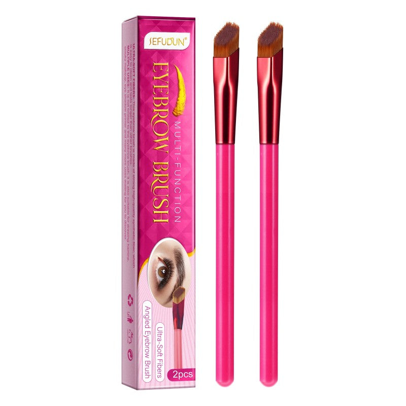 4D Hair Stroke Brow Stamp Eyebrow Makeup Brush – Precision Brow & Makeup Tool