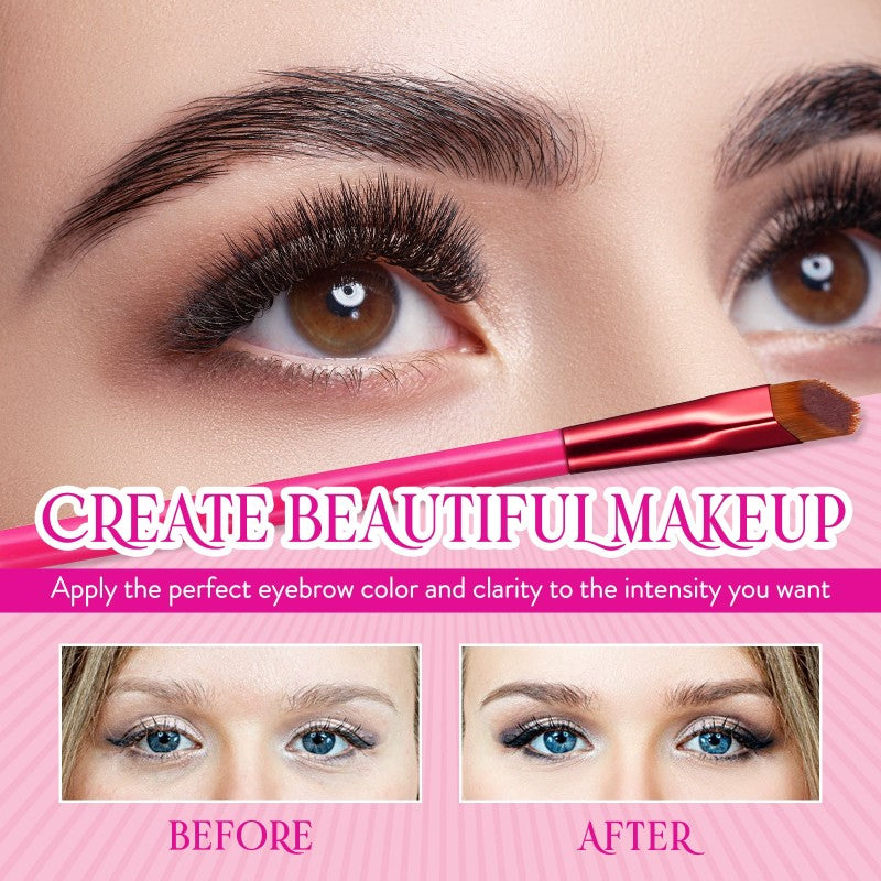 4D Hair Stroke Brow Stamp Eyebrow Makeup Brush – Precision Brow & Makeup Tool