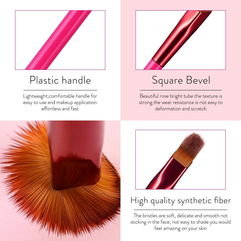 4D Hair Stroke Brow Stamp Eyebrow Makeup Brush – Precision Brow & Makeup Tool