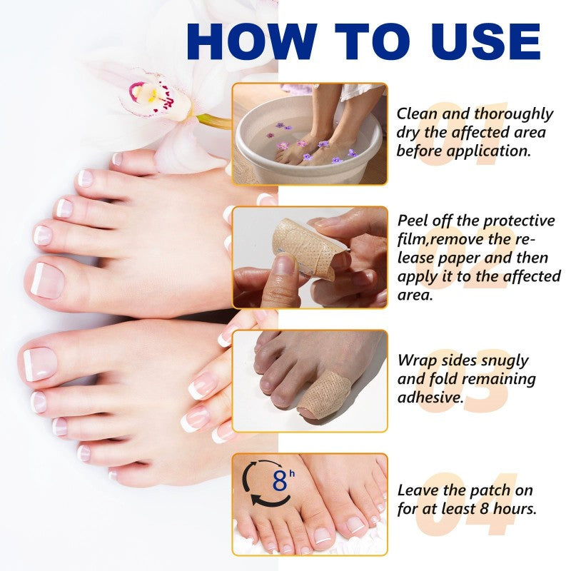 32 Pcs Nail Toenail Treatment Repair Patches Pads