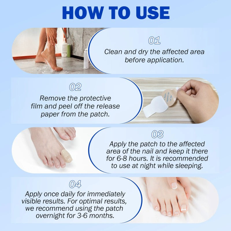 21Pcs Nail Treatment Repair Patch Toenail Pads