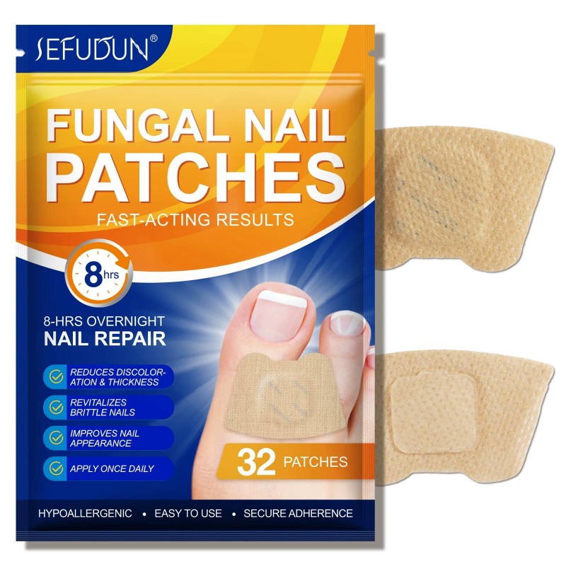 32 Pcs Nail Toenail Treatment Repair Patches Pads