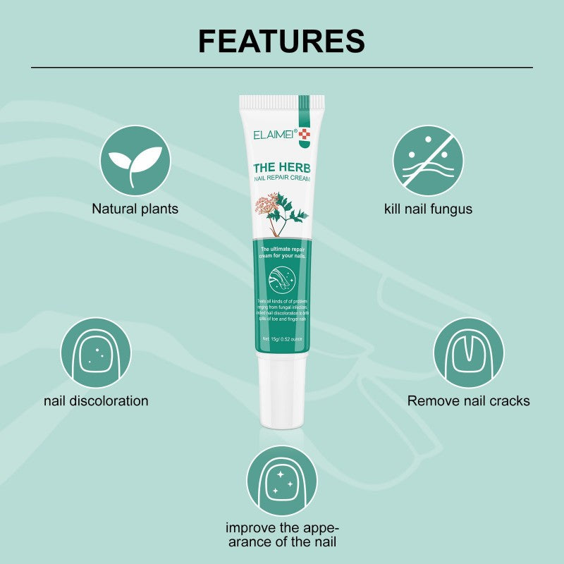 Nail Repair Cream – Deep Restoration for Damaged Fingernails & Toenails