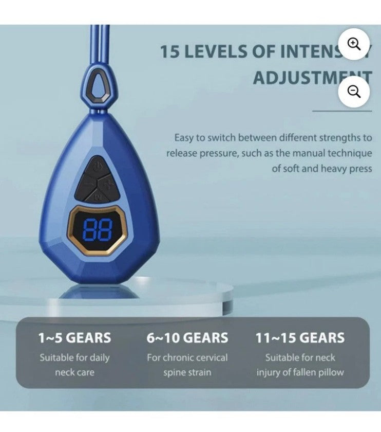 Pendant Neck Massager Mini Intelligent Ems Cervical Spine