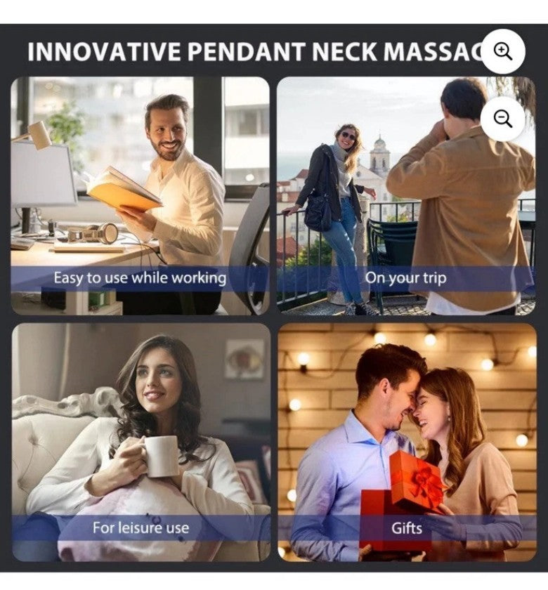 Pendant Neck Massager Mini Intelligent Ems Cervical Spine