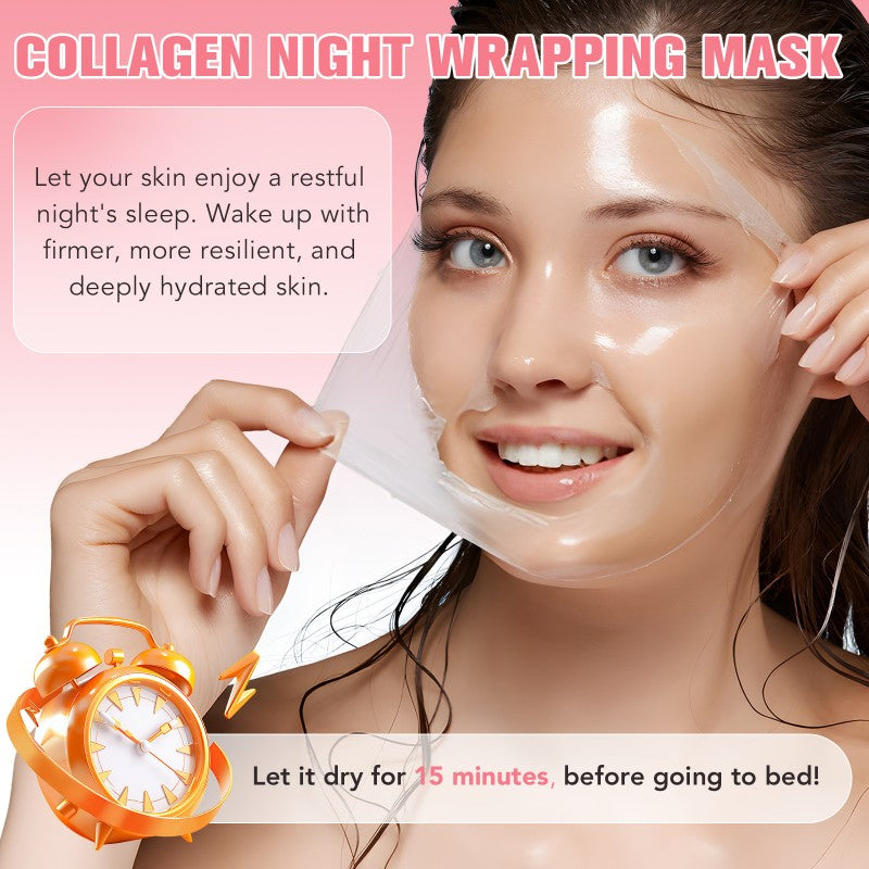 Collagen Night Wrapping Collagen Overnight Peel Off Facial Mask
