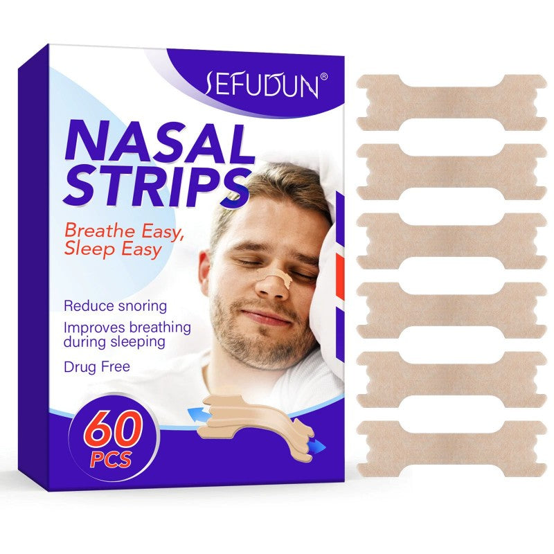 Anti-Snoring Devices Nasal-Strips for Breathing Nasal Congestion Relieve