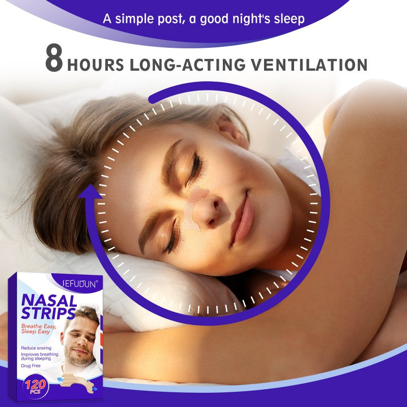 Anti-Snoring Devices Nasal-Strips for Breathing Nasal Congestion Relieve
