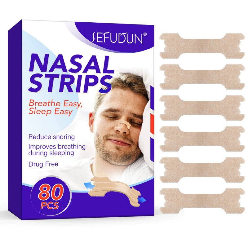Anti-Snoring Devices Nasal-Strips for Breathing Nasal Congestion Relieve