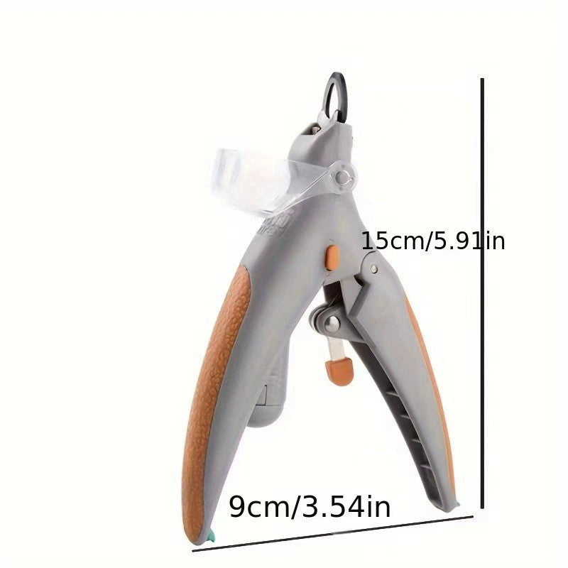 Illuminated Pet Nail Claw Clipper with 5X Magnificatio Scissor Safe with LED Pet Grooming  ﻿
