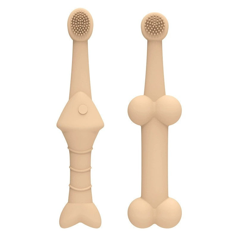 2 pcs pet toothbrush cat and dog oral cleaning toothbrush beauty teeth cleaning
