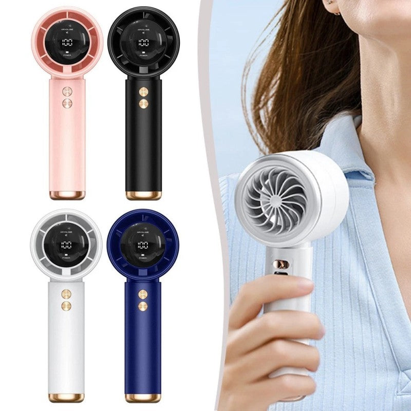 High-Speed Handheld Turbo Fan – Portable Mini Air Blower