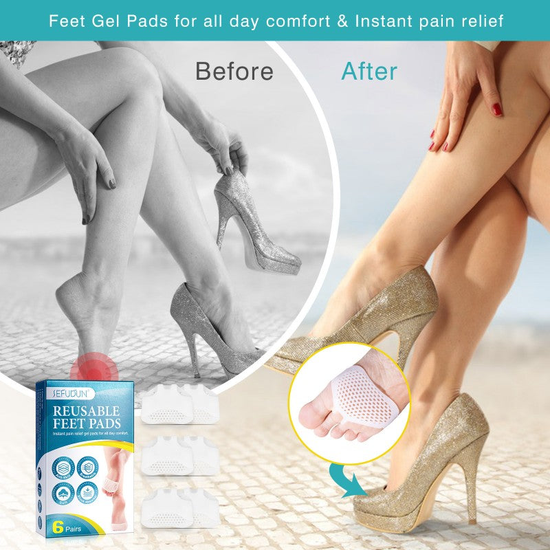 Reusable Gel Soft Foot Pads – Cushion Comfort & Pain Relief
