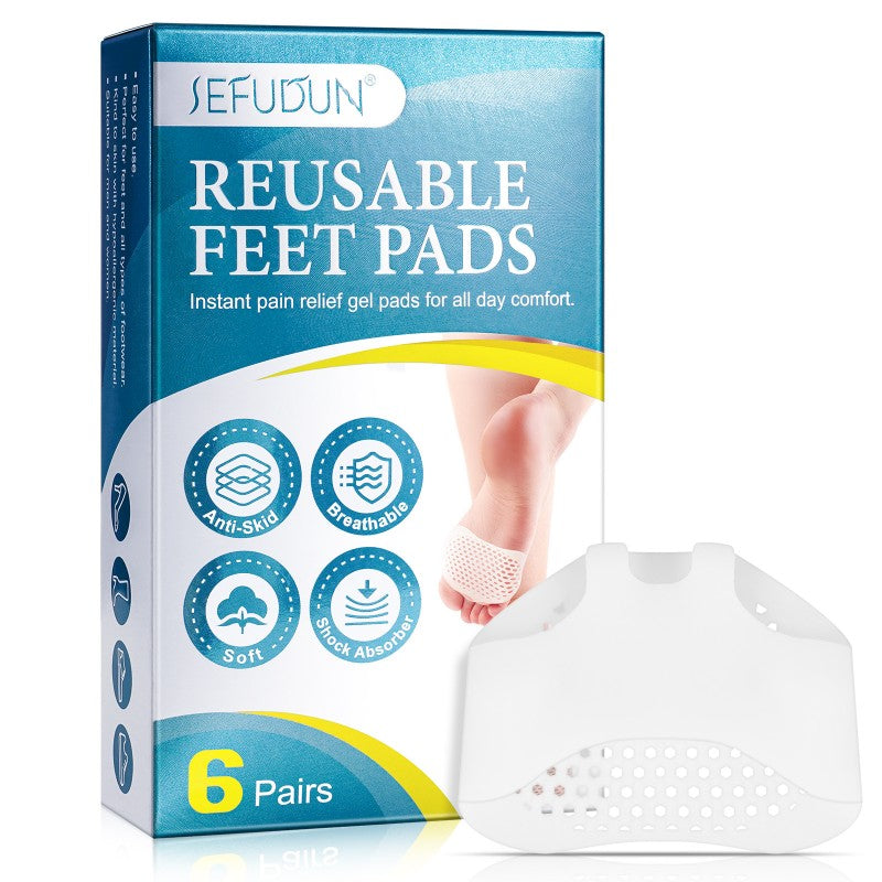 Reusable Gel Soft Foot Pads – Cushion Comfort & Pain Relief