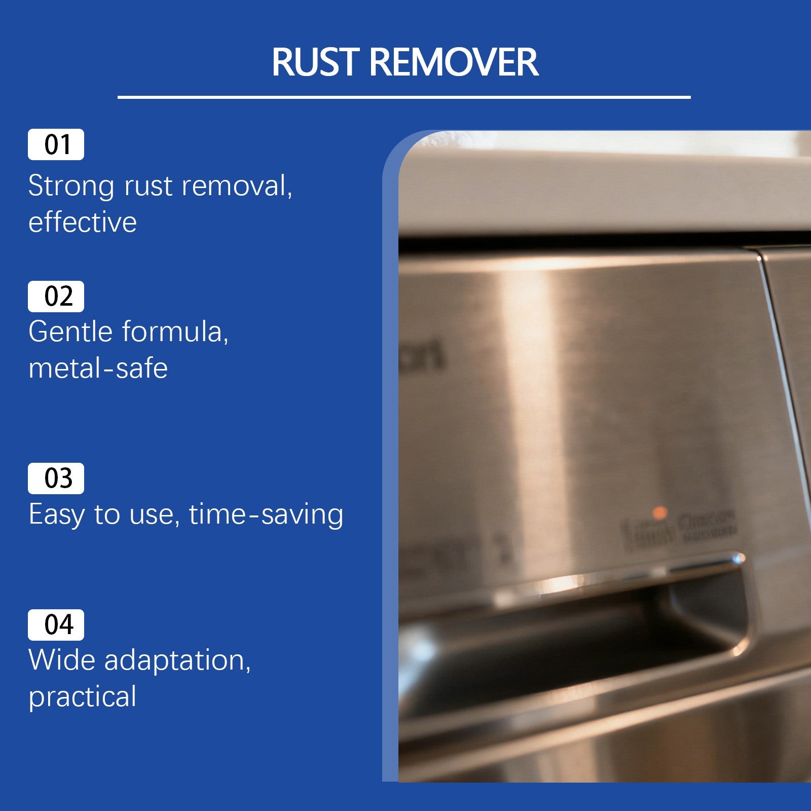 Strong Rust Remover, Powerful Rust Remover Spray for Cars,Car Rust Rem ...
