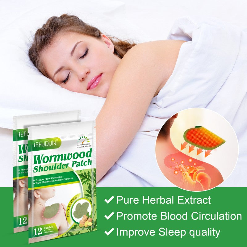Wormwood Pain Relief Patches for Shoulder Pain